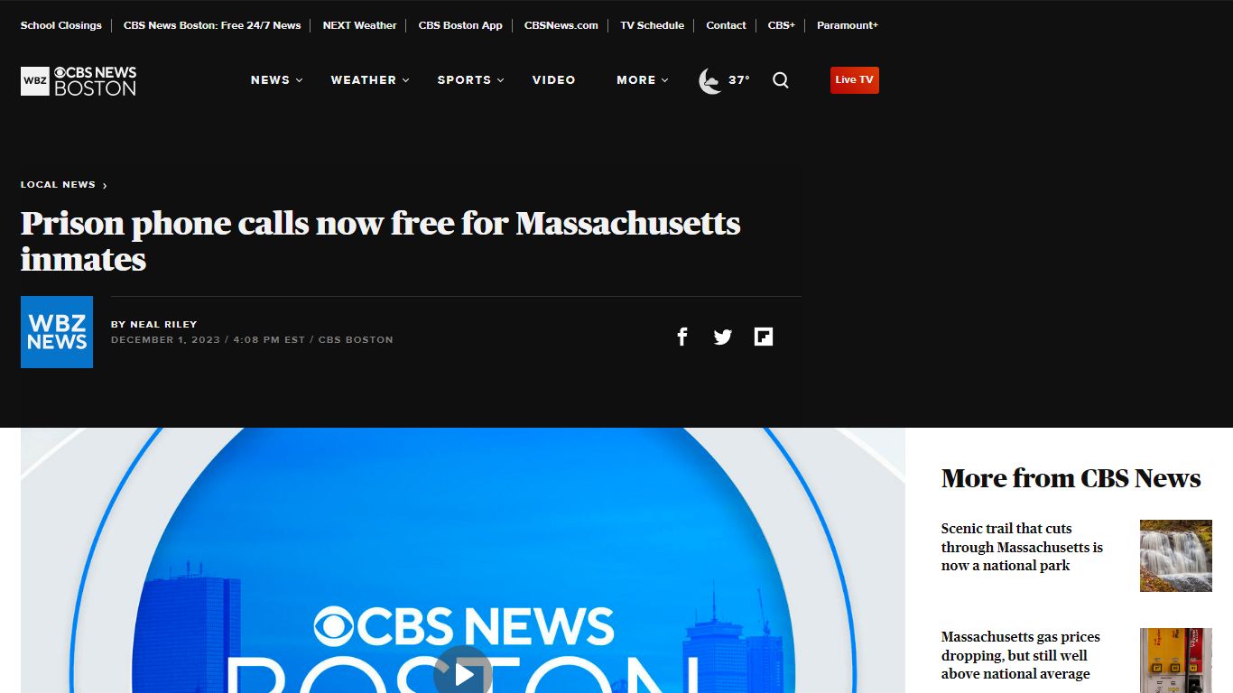 Prison phone calls now free for Massachusetts inmates